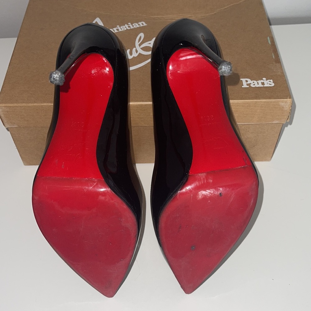 COPY - Christian Louboutin Pigalle Follies 100 patent-leather pumps - Picture 4 of 9